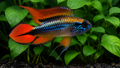 Double Red Apistogramma Agassizi